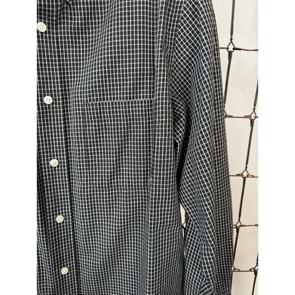 Four Mens Medium Long Sleeve Button-Up Shirt Apt 9 Van Heusen St Johns Bay Croft - Picture 13 of 16